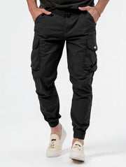 Men's Three-dimensional Bag Woven Cargo Pants Trousers