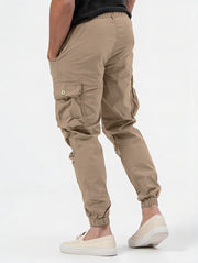 Men's Three-dimensional Bag Woven Cargo Pants Trousers