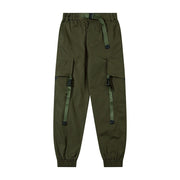 Guochao brand overalls men spring and autumn American style trousers assault pants paratrooper pants functional wind leggings