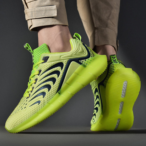 Glow-in-the-dark men's trainers