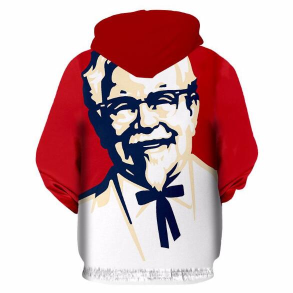 Fashion Hoodies 3d Hoody Food Print Men Women Sweatshirt