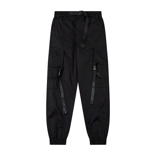 Guochao brand overalls men spring and autumn American style trousers assault pants paratrooper pants functional wind leggings