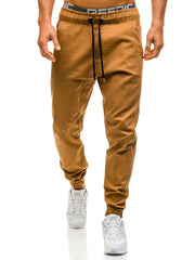 Men Trousers Drawstring Pants Hip Hop Harem Pants Mens Joggers Solid Pants