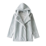 Temperament Commuter Lightly Cooked Bunny Fleece Jacket