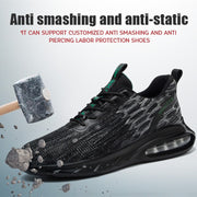 Summer Breathable Anti-Smash And Anti-Puncture Safety Shoes Wear-Resistant Breathable Work Shoes Safety Shoes