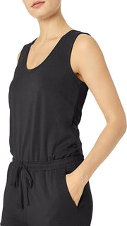 Amazon Essentials Women'S Studio Terry Fleece Jumpsuit (Available in plus Size)