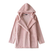 Temperament Commuter Lightly Cooked Bunny Fleece Jacket