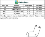 COTTON DAY Kids Boys Fun Novelty Crew Socks Colorful Pattern Design Shark Scull Robot