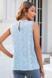 Lace V-Neck Tank